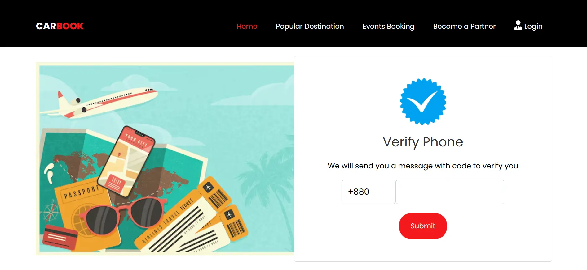 CarBook – Rental & Tour Booking System