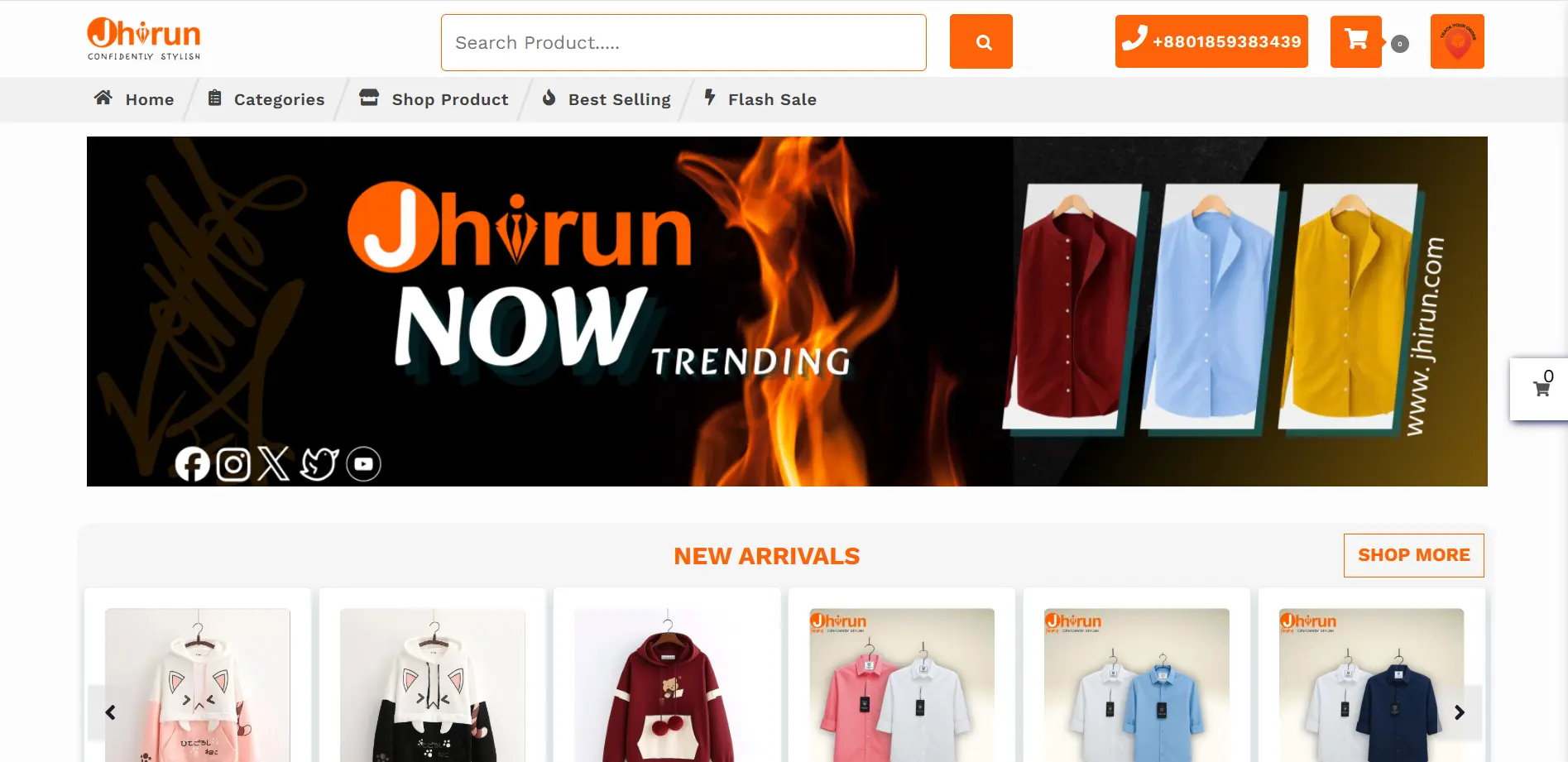 Jhirun Ecommerce